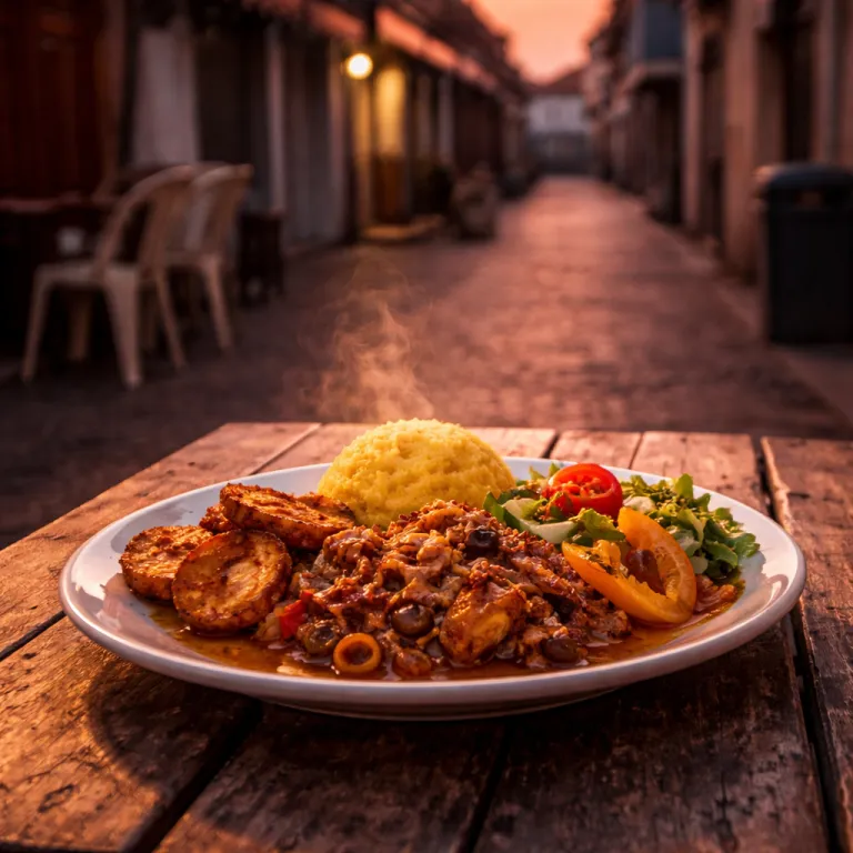Eating Punda after dark: Plasa Bieu and the streets behind it